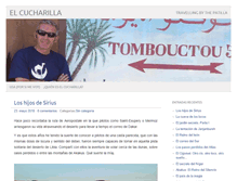 Tablet Screenshot of elcuchara.es